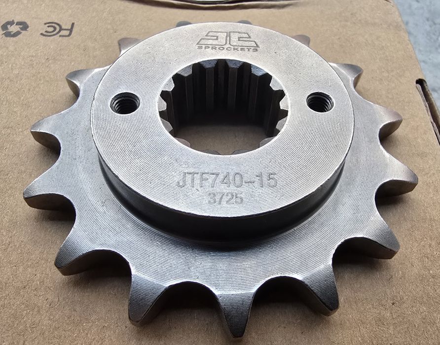 JT Sprockets JTF740 15 пиньон зъбчатка преден Ducati Monster Multistrada Hypermotard