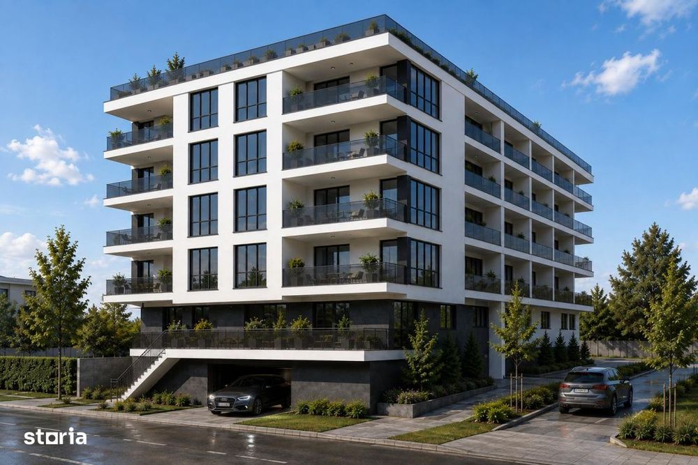 Proiect rezidential S+P+4 la vanzare | 1.782 mp teren