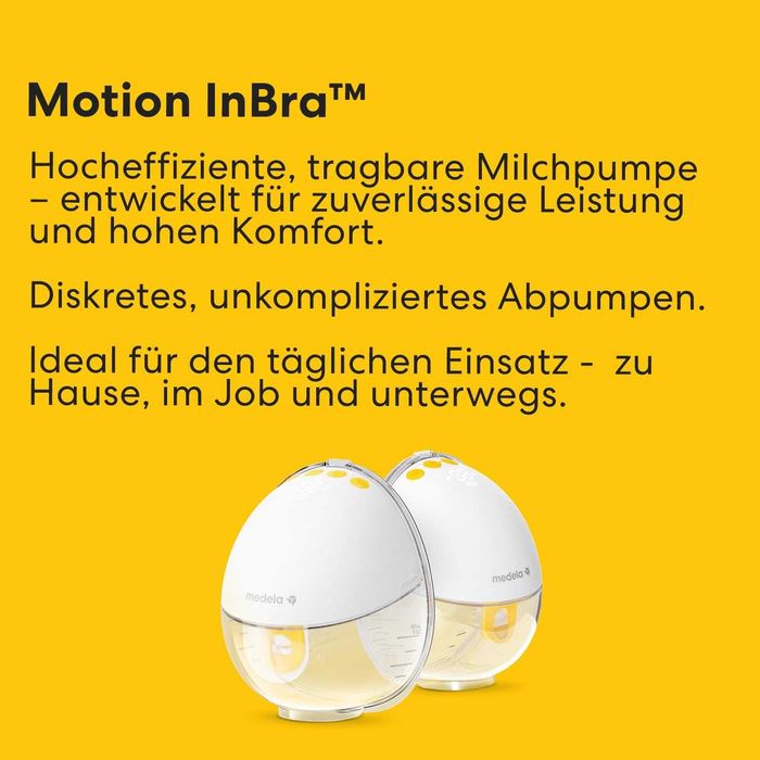 Преносима електрическа помпа за кърма Medela Motion InBra