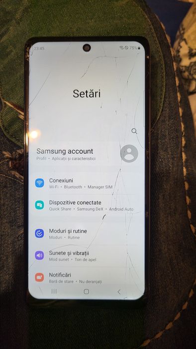 Display Samsung s20 Fan Edition bun pentru recuperat date nu este orig