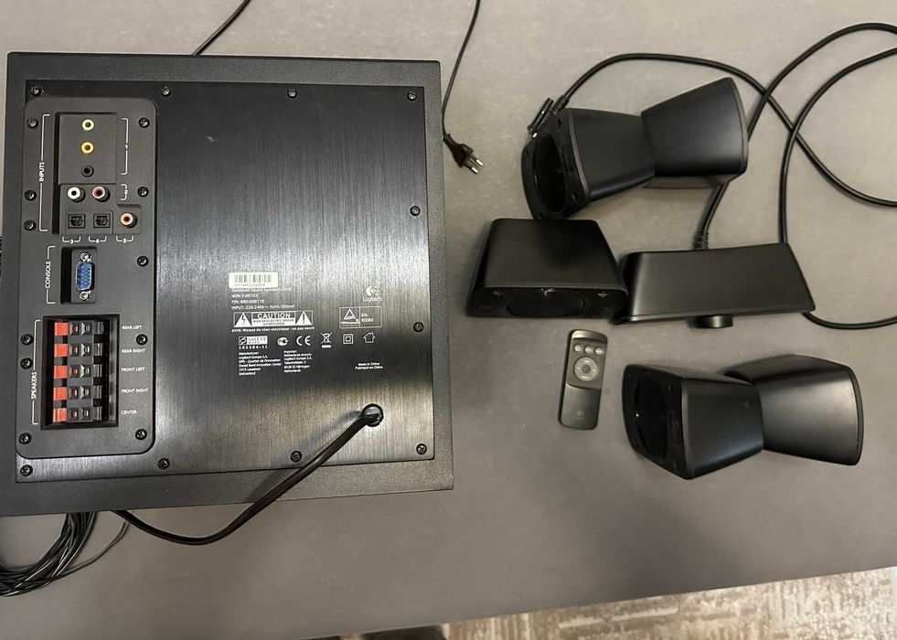 Toнколони домашно кино 5.1 Logitec Z906