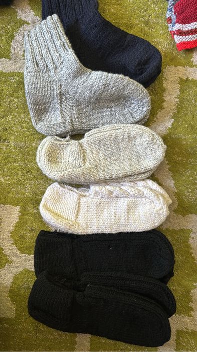 Носки, следки теплые