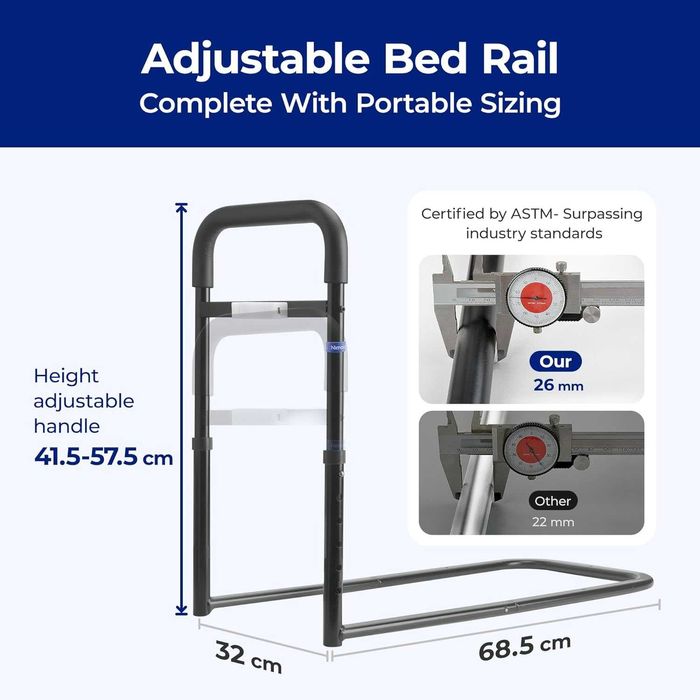 Bară de pat C1 pentru adulți în vârstă, ajutor pentru mobilitate