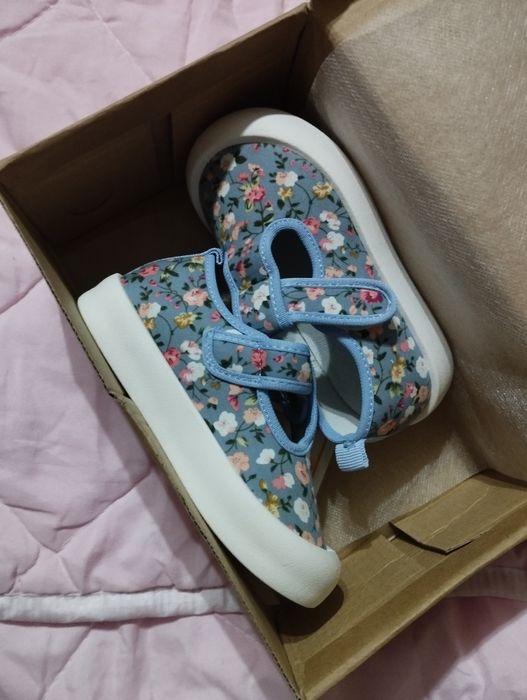 Туфли текстильные для девочки