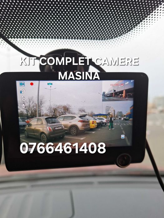 Camera supraveghere auto kit 3 camere marsarier