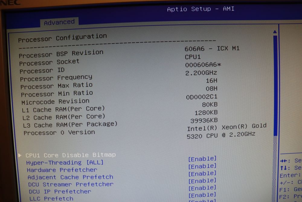 Server 1U 4LFF/SFF Supermicro X12SPW Gold 5320 26 Cores 640Gb DDR4 3200 MHz  512Gb m.2 NVME SAS3816 IT