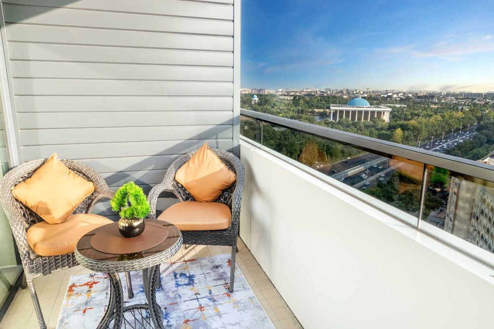 Суточно премиум квартира в центре U-Tower Shahar markazida lux xonadon