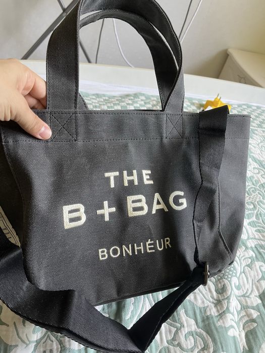 Шоппер бренд Bonheur черный Турция