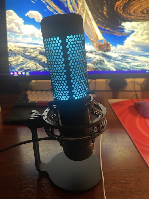 Hyperx Quadcast S - microfon gaming