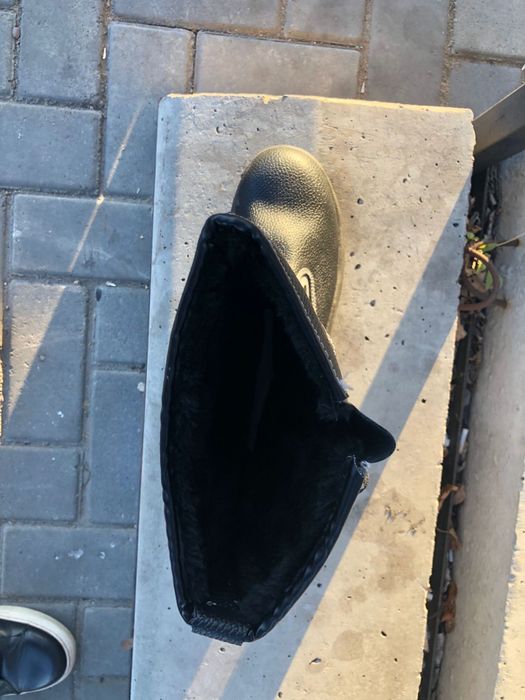 Сапоги зимние рабочие!