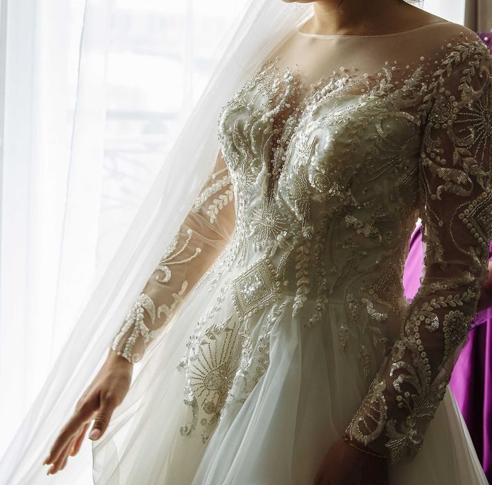 свадебное платье