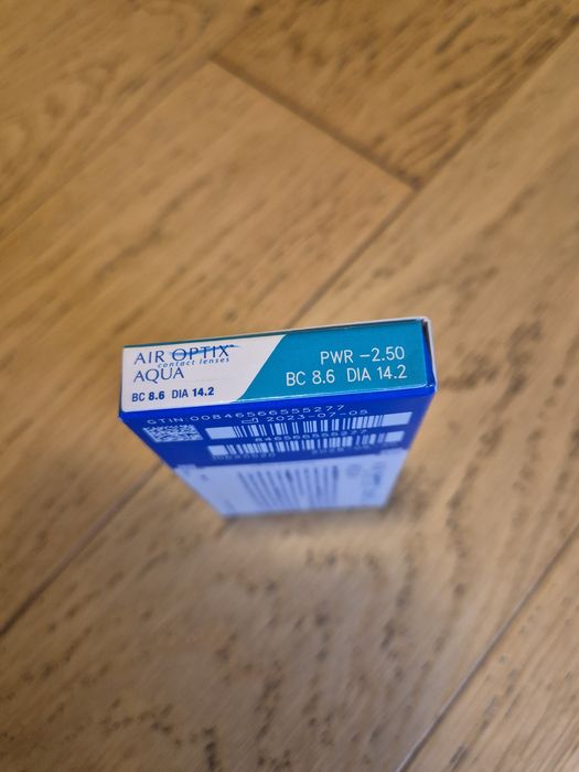 Lentile de contact lunare Air Optix Aqua -2.5 6buc