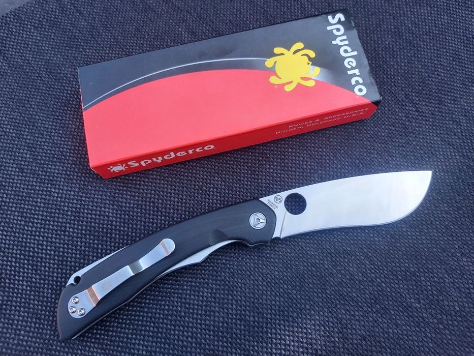 Сгъваем джобен нож Spyderco,светкавично отваряне Flipper, С239