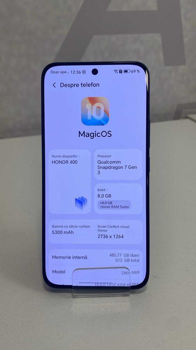 (AG13) Telefon Honor 400 5G (b.55845) Garantie 2 ani!