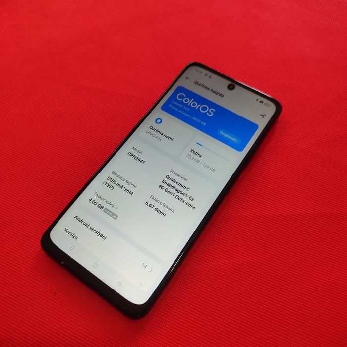 Oppo A3x Snapdragon 128 Gb