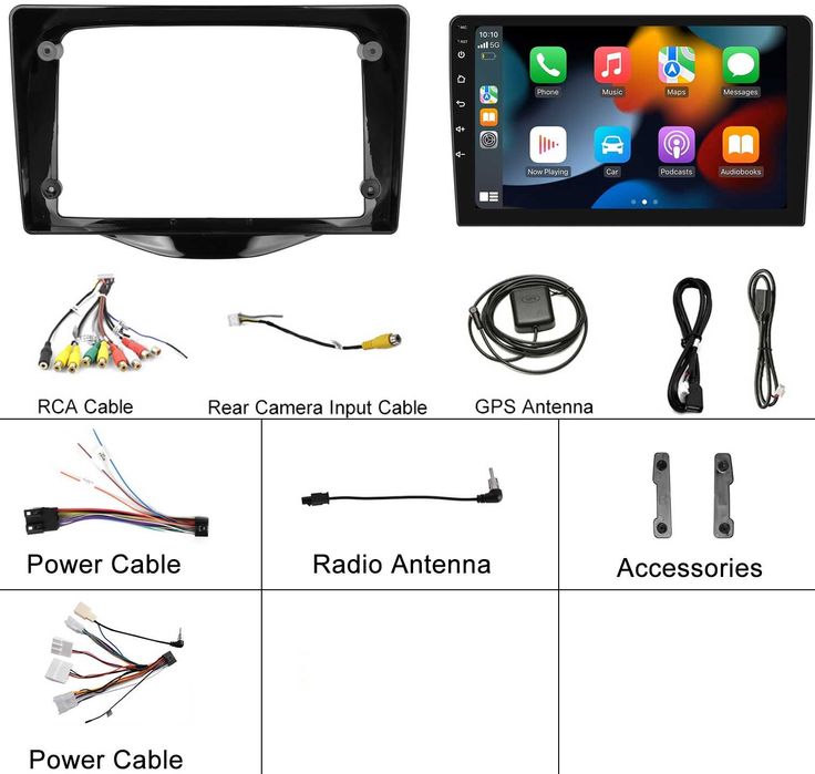 Мултимедия за Toyota Aygo Citroen C1 Peugeot 108 навигация DIN Android