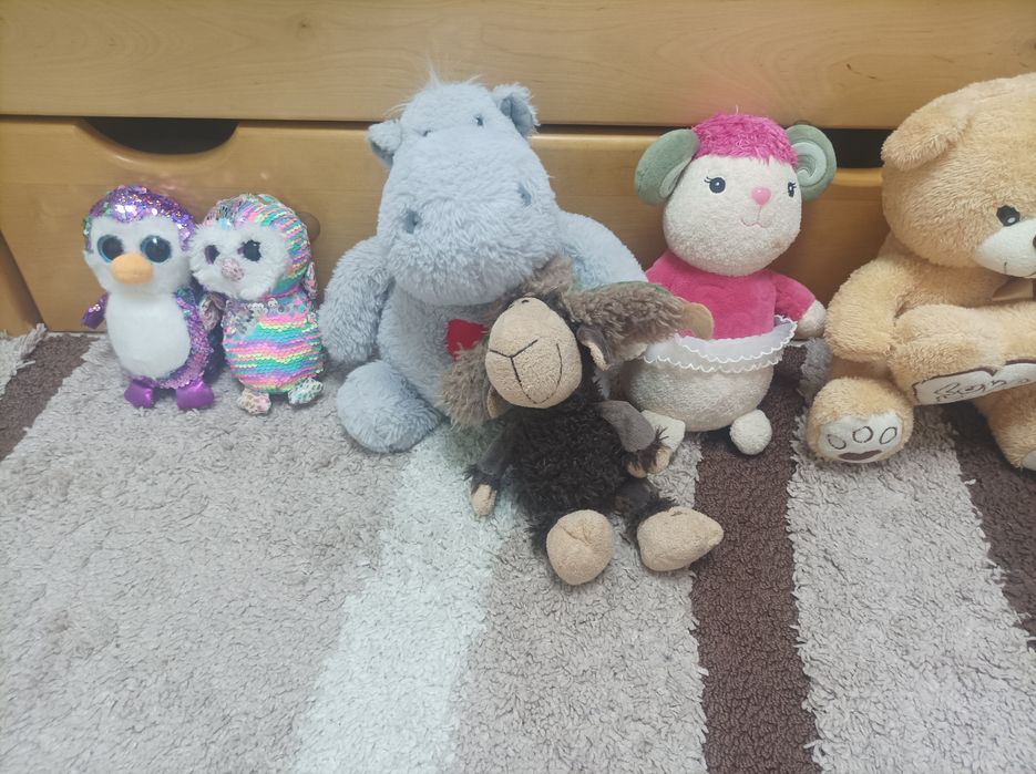 Мягкие игрушки .