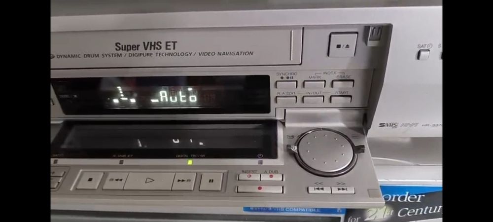 Videorecorder JVC HR-S9700 ca nou S-VHS ET.