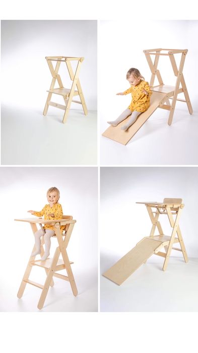 Монтесори сгъваема кула 4 в 1