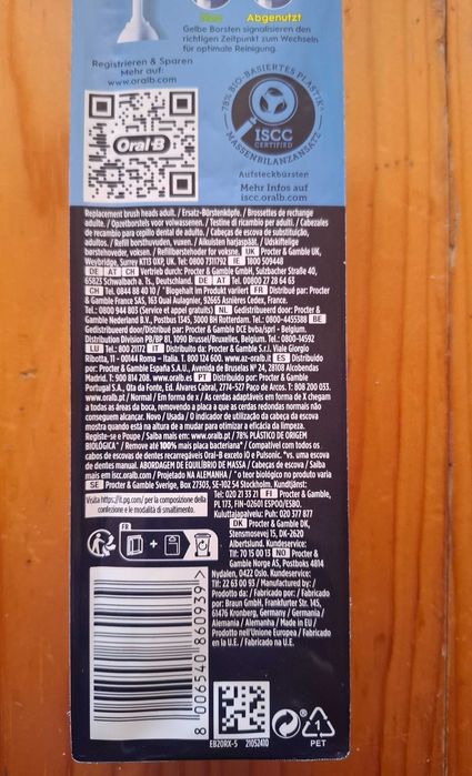 Oral-B накрайници за четки Pro Precision clean комплекти от 5бр