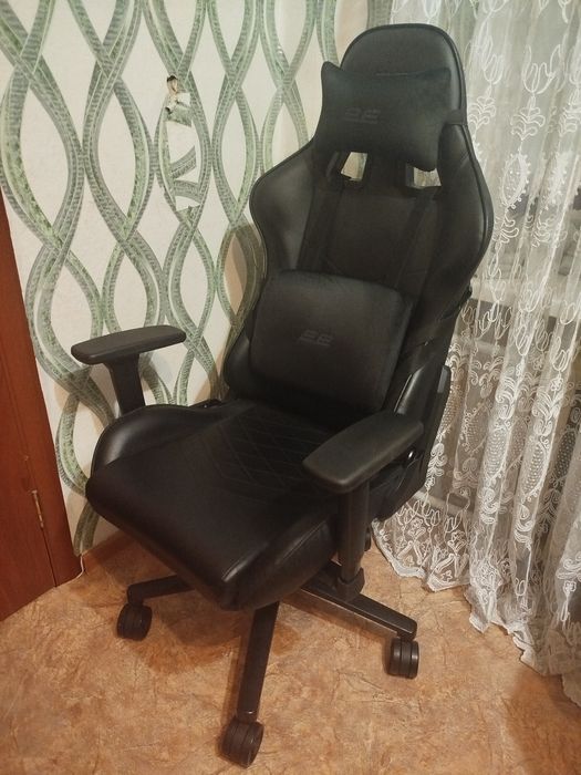 Игровое кресло кожаное