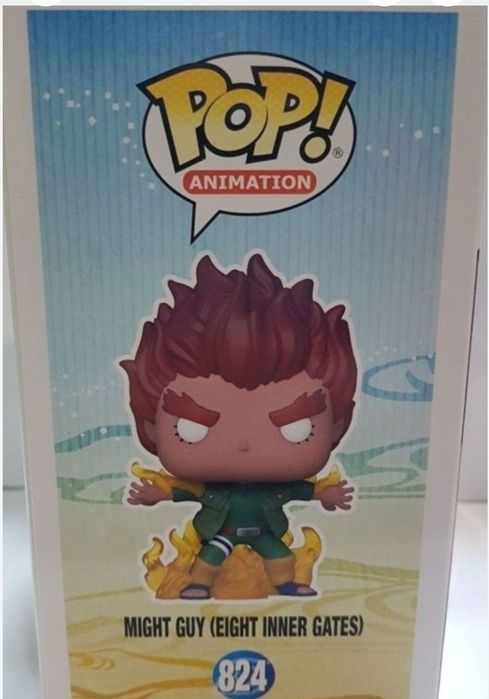 Funko pop Naruto,  Might Guy Glow in the Dark
