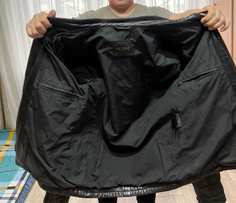 Стильная кожаная куртка