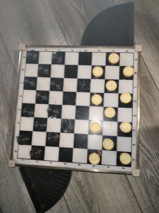 Шахматная доска.+ Шашки