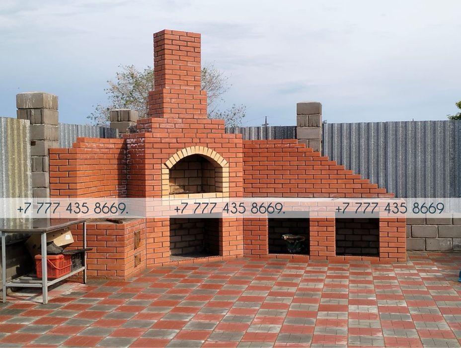 Печка казан мангал барбекю