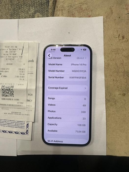 iPhone 14 pro 128Gb
