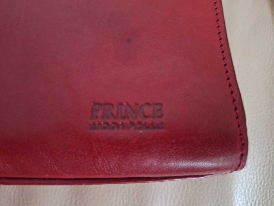 Дамска чанта Prince Moda Pelle ,естествена кожа
