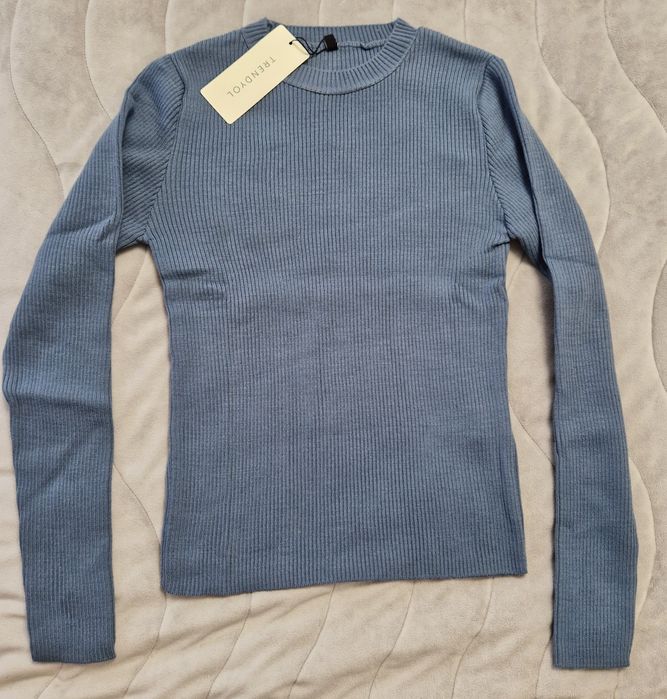 Синя блуза Trendyol