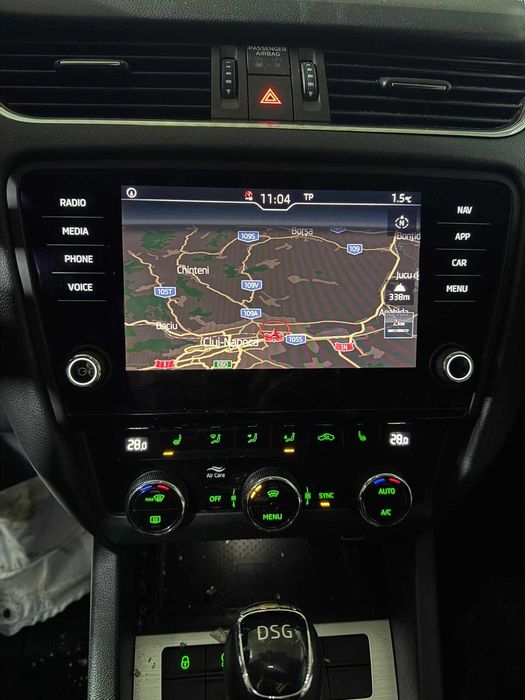 Display multimedia touch Mib2 Skoda Octavia 3 facelift cod 5E0919605M