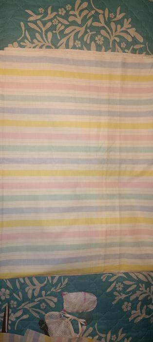 Продаю отрез материала на постельное бельеЛен- хлопок