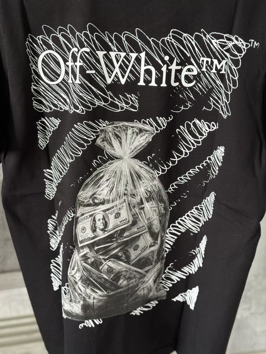 Tricou OFF White Money Premium