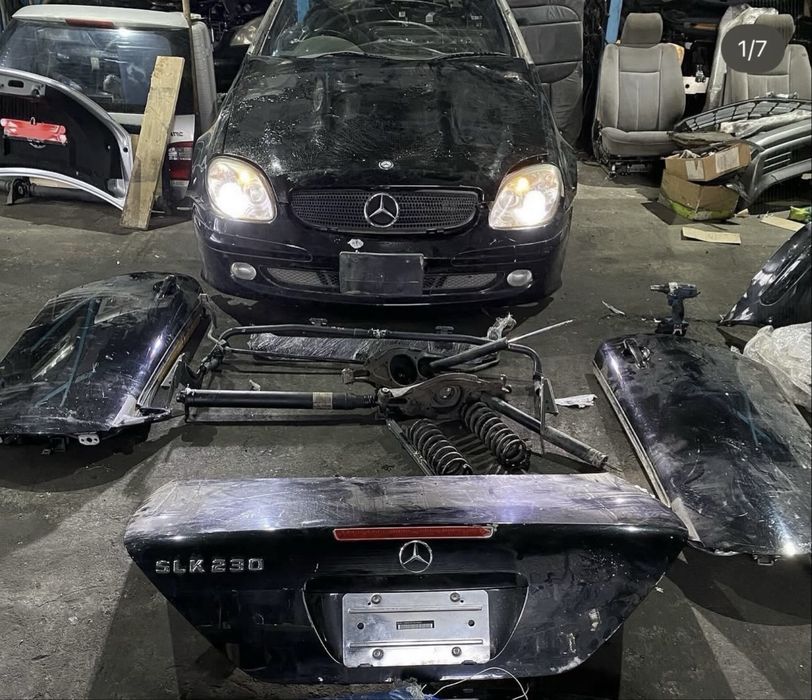 Авторазбор мерседес SLk230 r170 m111 kompressor