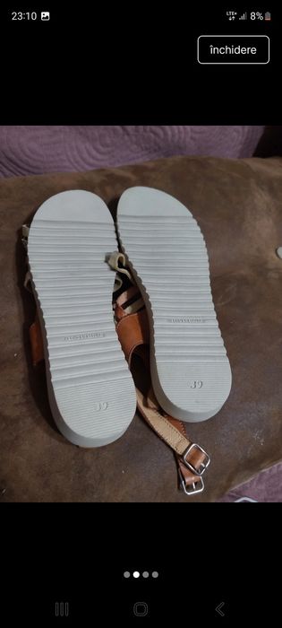 Sandale din piele 38