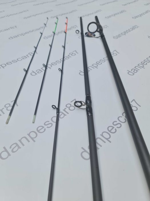 Lanseta fibra carbon Wind Blade TFD4 Feeder 3,9 metri Actiune:80-150gr