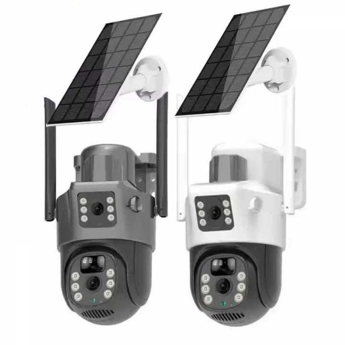 Camera Supraveghere 4G panou solar 2 camere 6MP