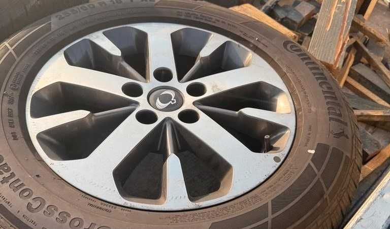 Jante 18 SsangYong Rexton Actyon Musso anvelope 255 60 R18 senzori