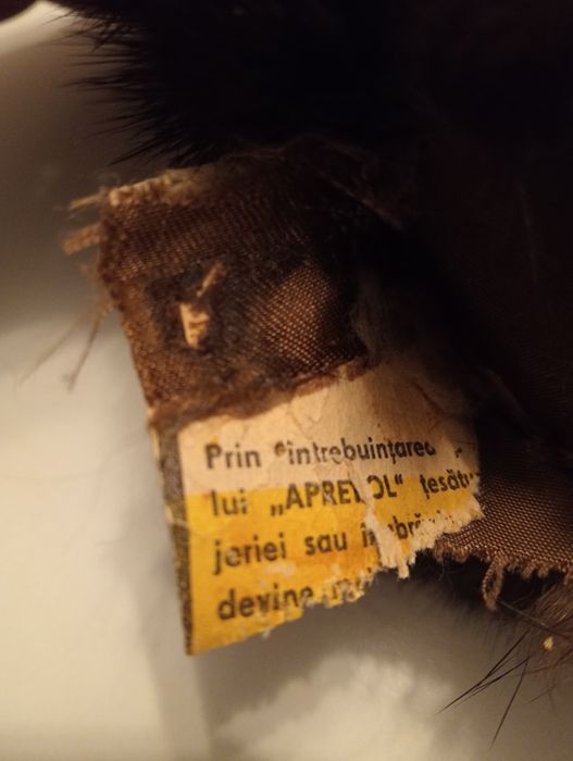 Pălărie blană maro