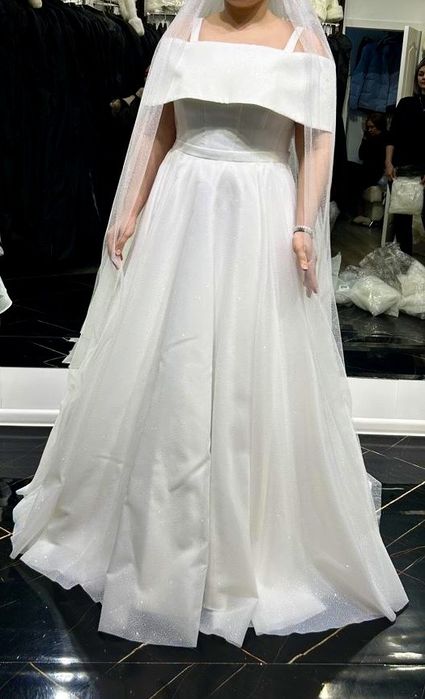 Свабедное платье (56) размер