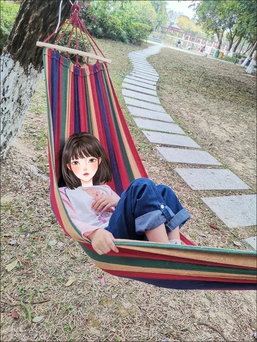 Прочный гамак для дачи и отдыха