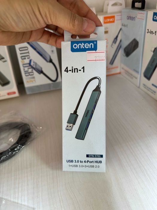 Доставка! OTG HDMI HUB USB type - c переходник
