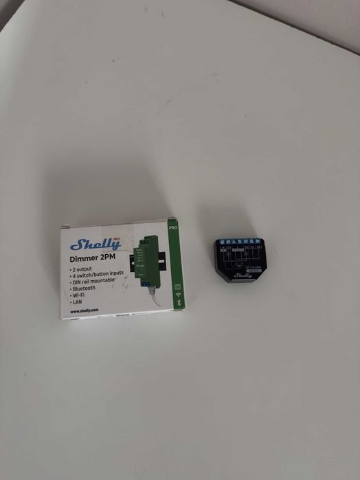 Releu inteligent Shelly PRO Dimmer 2PM