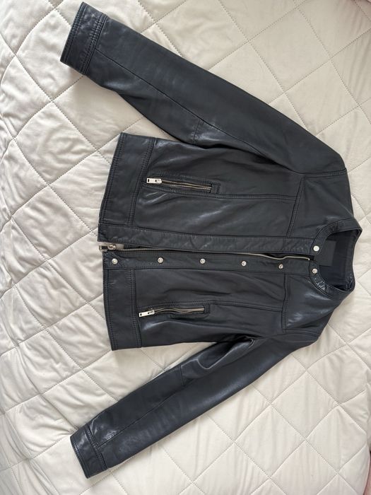 Massimo Duti куртка кожанная