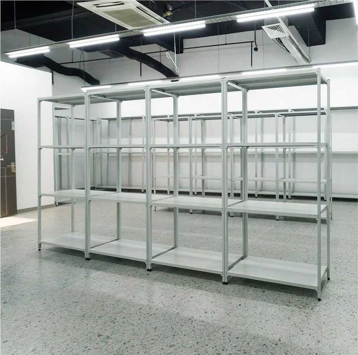 Архивные стеллажи, полочный металлический стеллаж для склада paps