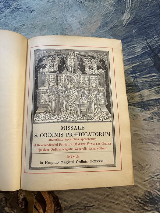 Carte religioasa veche Missale Romanum