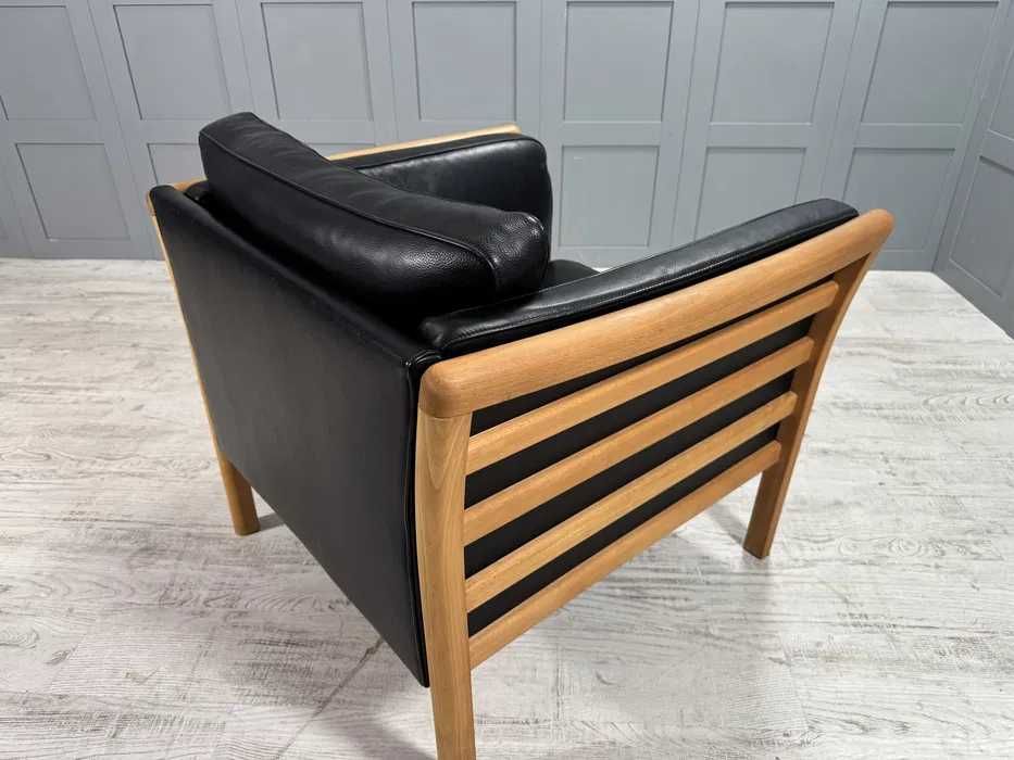 Кожено датско кресло - фотьойл SKALMA Д1139-Д