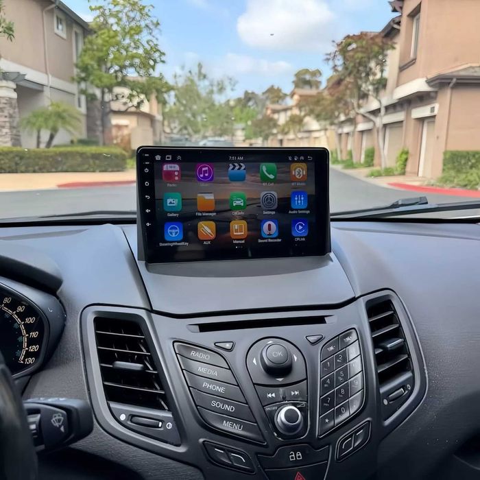 Мултимедия Двоен дин Навигация за Ford Fiesta 2009-2014 Android 2DIN